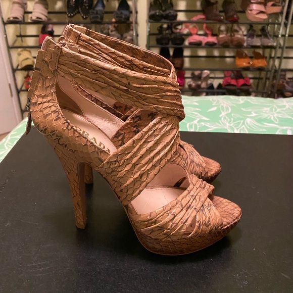 VINTAGE Gently Used Prada Heels - Picture 2 of 5